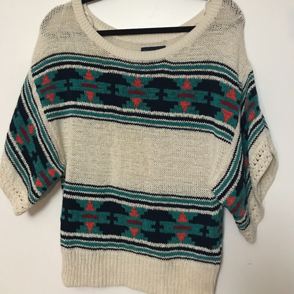 Aztec-Inspired Knit Sweater